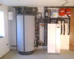 Geothermal water source heat pump