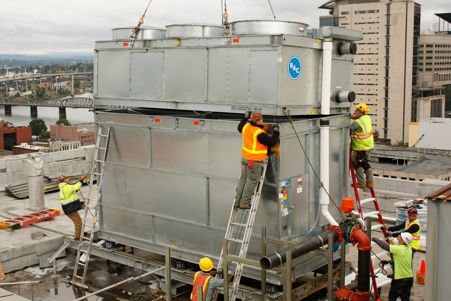 commercial air conditioning installation